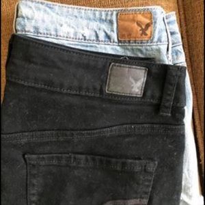 American eagle high rise festival shorts